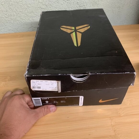 Size 9 - Nike Kobe 9 Elite Brave Blue 2014 - Picture 13 of 13